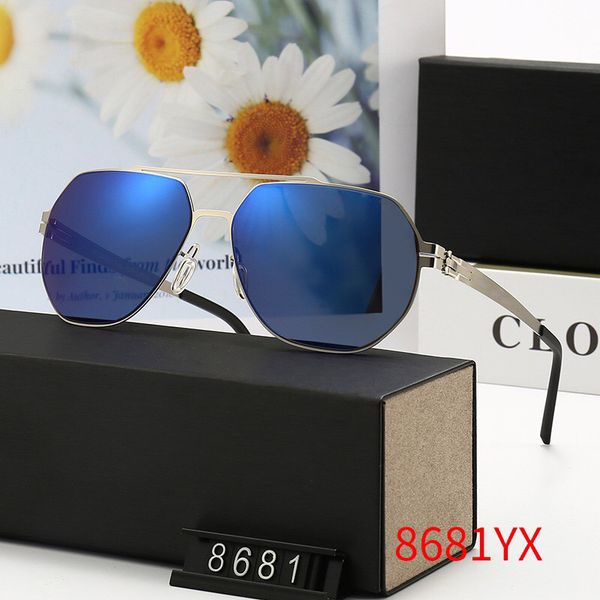 8681 fashion designer brand sunglasses for men and women travel shopping uv400 protection retro shades pilot, White;black
8681 fashion designer brand sunglasses for men and women travel shopping uv400 protection retro shades pilot, White;black