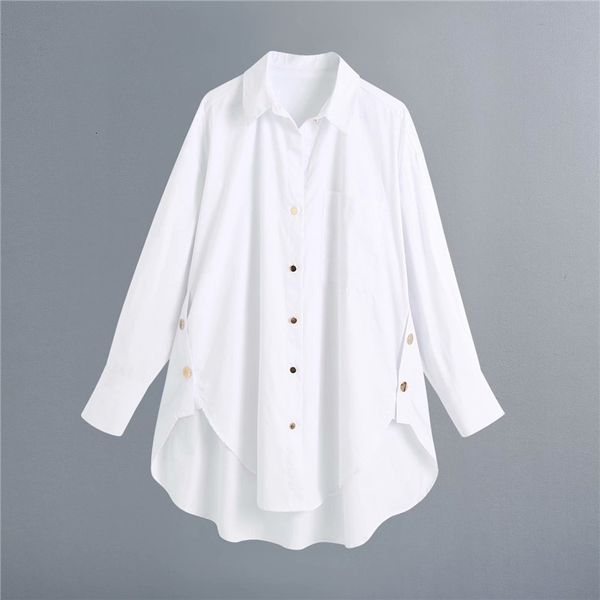 women's knits & tees women fashion golden button za loose long blouse female elegant sleeve oversize white shirt blusas mujer
women's knits & tees women fashion golden button za loose long blouse female elegant sleeve oversize white shirt blusas mujer