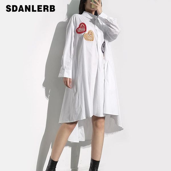 casual dresses 2021 autumn urban solid color dress women's lapel long lantern sleeve loose clothing embroidered midi, Black;gray
casual dresses 2021 autumn urban solid color dress women's lapel long lantern sleeve loose clothing embroidered midi, Black;gray