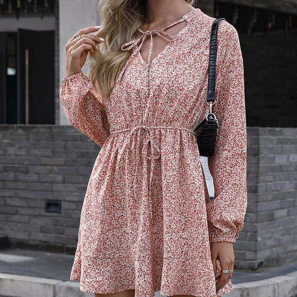 women's swimwear floral dress for women long sleeve beach boho v-neck loose party drawstring lace up 2021 female vestidos, White;black
women's swimwear floral dress for women long sleeve beach boho v-neck loose party drawstring lace up 2021 female vestidos, White;black