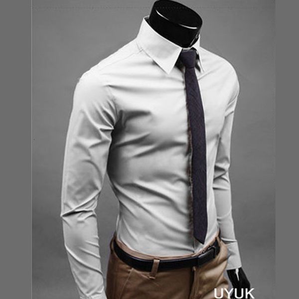 men's casual shirts fashion spring autumn slim fit business social shirt for men wedding base shirt camisa social masculina l, White;black
men's casual shirts fashion spring autumn slim fit business social shirt for men wedding base shirt camisa social masculina l, White;black