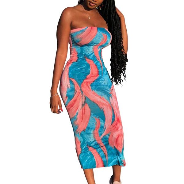 casual dresses women strapless sheath dress adults autumn color block printed boat neck high waist ankle length for streetwear beach, Black;gray
casual dresses women strapless sheath dress adults autumn color block printed boat neck high waist ankle length for streetwear beach, Black;gray