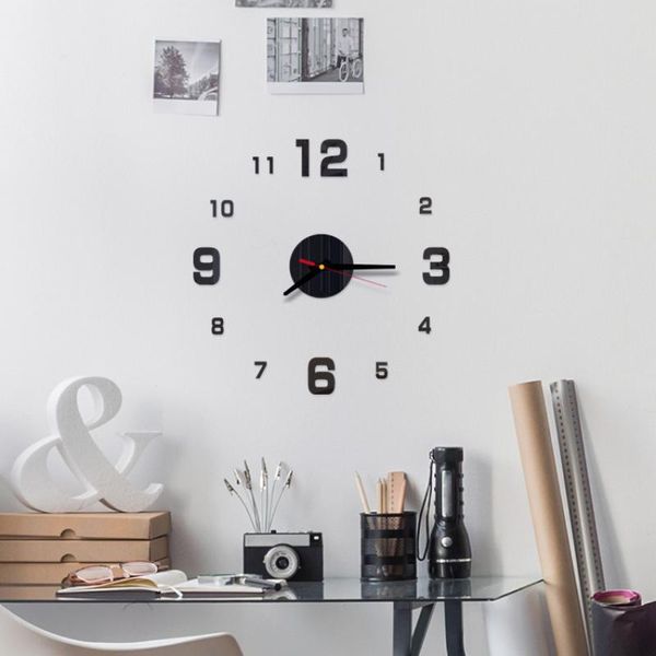 wall clocks diy clock 3d mute mirror stickers self-adhesive for living room office decoration modern quartz needle hanging
wall clocks diy clock 3d mute mirror stickers self-adhesive for living room office decoration modern quartz needle hanging