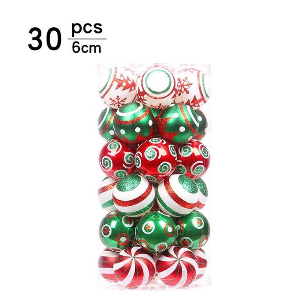 christmas ball set 6cm electroplating hand-painted plastic round sparkling tree pendant decoration party
christmas ball set 6cm electroplating hand-painted plastic round sparkling tree pendant decoration party