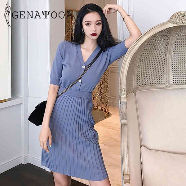 thin summer knitted office lady skirt knee-length v-neck half sleeve 2 piece set women women's sets 210417, White
thin summer knitted office lady skirt knee-length v-neck half sleeve 2 piece set women women's sets 210417, White