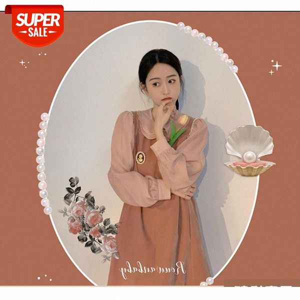 wear french doll collar shirt suit, casual fashion, small temperament women #zu8p, White
wear french doll collar shirt suit, casual fashion, small temperament women #zu8p, White