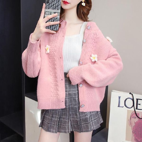 women's knits & tees cmazwomen's short sweater cardigan 2021 spring and autumn wide, White
women's knits & tees cmazwomen's short sweater cardigan 2021 spring and autumn wide, White