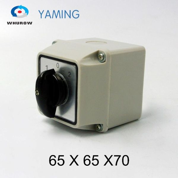 smart home control yaming electric ymw26-25/2m changeover rotary switch 25a 2 poles 3 position with waterproof box motor reversing
smart home control yaming electric ymw26-25/2m changeover rotary switch 25a 2 poles 3 position with waterproof box motor reversing