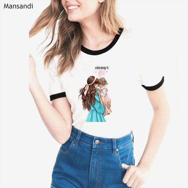 super mom female and men t shirts women clothes white femme mothers day tee harajuku streetwear, White;black
super mom female and men t shirts women clothes white femme mothers day tee harajuku streetwear, White;black