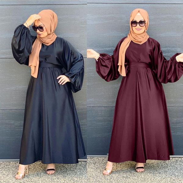 kaftan dubai abaya turkey robe satin femme muslim hijab dress maxi african dresses abayas for women islam clothing vestido mujer, Red
kaftan dubai abaya turkey robe satin femme muslim hijab dress maxi african dresses abayas for women islam clothing vestido mujer, Red