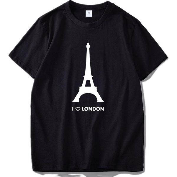 men's t-shirts i love london t shirt eiffel tower funny design fashion tshirt homme cotton soft hipster camiseta us size, White;black
men's t-shirts i love london t shirt eiffel tower funny design fashion tshirt homme cotton soft hipster camiseta us size, White;black