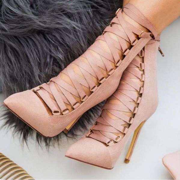 boots 2021 women fashion summer cross straps high heels pumps suede mid-calf shoes, Black
boots 2021 women fashion summer cross straps high heels pumps suede mid-calf shoes, Black