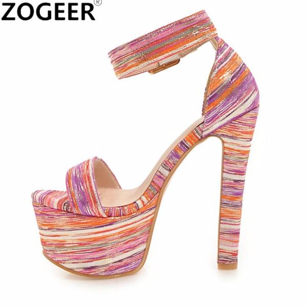summer colorful women sandals fashion platform high heels party wedding shoes luxury ladies fetish, Black
summer colorful women sandals fashion platform high heels party wedding shoes luxury ladies fetish, Black