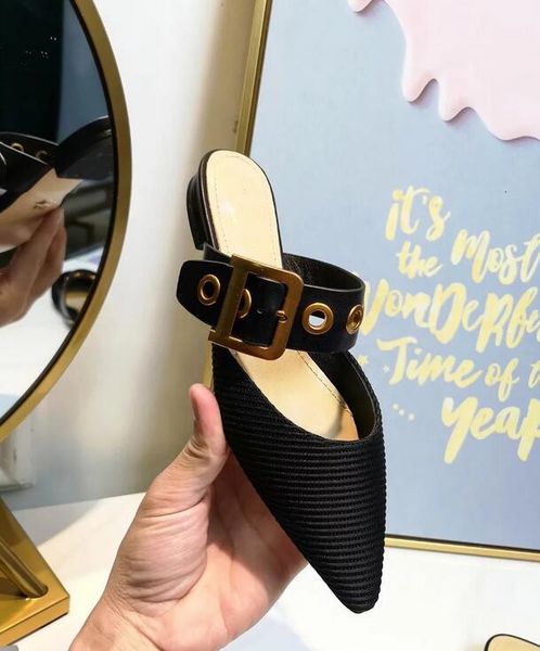 sandals fashion women's casual flat base beach slippers leather pointed shoes female comfortable sandal d21919, Black
sandals fashion women's casual flat base beach slippers leather pointed shoes female comfortable sandal d21919, Black