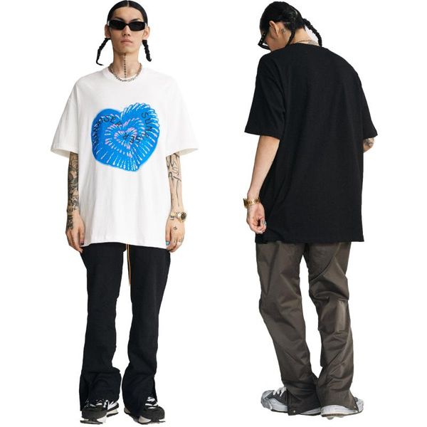 men's t-shirts hip hop heart print t shirt 2021 men streetwear harajuku cotton t-shirt spring summer short sleeve tshirt black white t, White;black
men's t-shirts hip hop heart print t shirt 2021 men streetwear harajuku cotton t-shirt spring summer short sleeve tshirt black white t, White;black