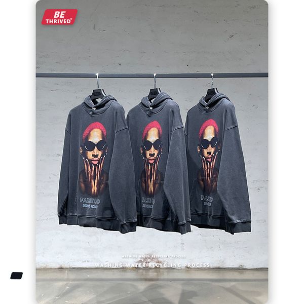 be menswear | 2021 autumn vintage eing hip hop singer printed sweater high street fashion hoodie, Black
be menswear | 2021 autumn vintage eing hip hop singer printed sweater high street fashion hoodie, Black