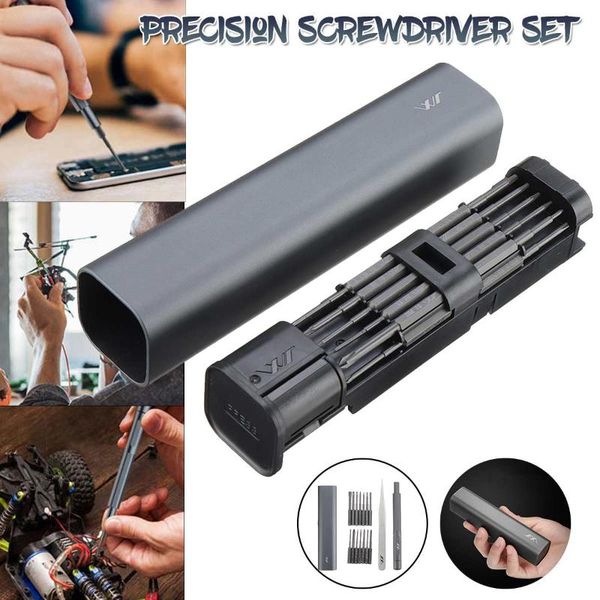 hand tools jimi gnt-18 18 in 1 precision screwdriver set s2 extended screw bits computer tablet clock electronics repair with tweezer
hand tools jimi gnt-18 18 in 1 precision screwdriver set s2 extended screw bits computer tablet clock electronics repair with tweezer