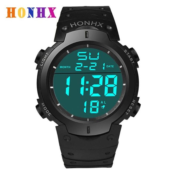 Men Sports Watch Waterproof LED Digital Military Boys Fashion Casual WristWatch Clocks Wristwatches, Slivery;brown
Men Sports Watch Waterproof LED Digital Military Boys Fashion Casual WristWatch Clocks Wristwatches, Slivery;brown