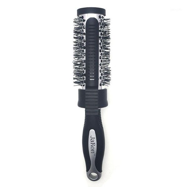 hair curling clamp comb aluminum tube dryer blowed & vented heat resistance brush round barrel roll hairbrush 32mm 13291, Silver
hair curling clamp comb aluminum tube dryer blowed & vented heat resistance brush round barrel roll hairbrush 32mm 13291, Silver