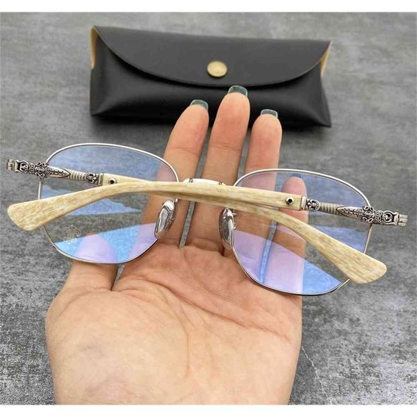 80% off store online crosin 8008 spectacle frame metal large wide face personalized silver round myopia lens, White;black
80% off store online crosin 8008 spectacle frame metal large wide face personalized silver round myopia lens, White;black