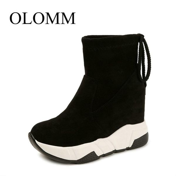boots olomm large size women's and ankle flat shoes high heels increased imitation suede lace 35-40 ll-122, Black
boots olomm large size women's and ankle flat shoes high heels increased imitation suede lace 35-40 ll-122, Black