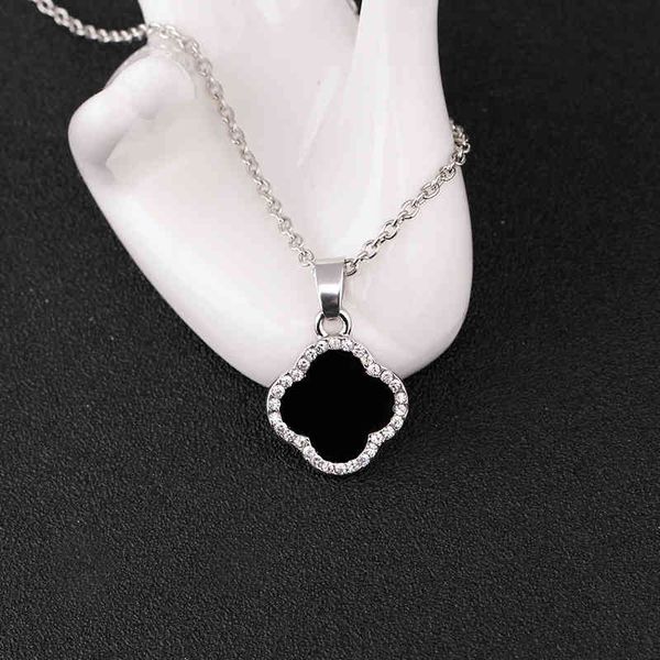 plant lucky zircon four-leaf clover pendant necklace love woman mother girl wedding blessing jewelry, Silver
plant lucky zircon four-leaf clover pendant necklace love woman mother girl wedding blessing jewelry, Silver