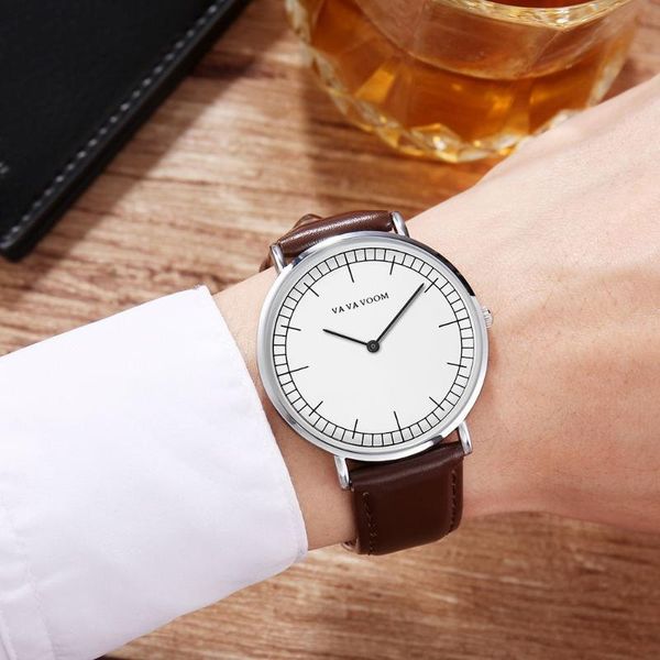 wristwatches uthai bk74 men's casual business belt watch simple quartz, Slivery;brown
wristwatches uthai bk74 men's casual business belt watch simple quartz, Slivery;brown