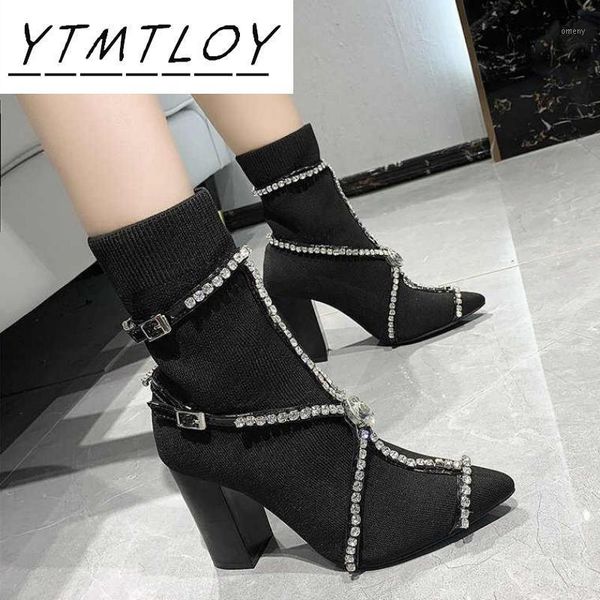 boots fashion women's ankle platform high heel women shoes 2021 latest pointed toe ladies brand rhinestone1, Black
boots fashion women's ankle platform high heel women shoes 2021 latest pointed toe ladies brand rhinestone1, Black