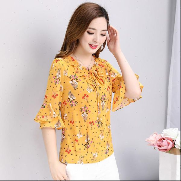 korean style spring summer women shirts chiffon casual half flare sleeve flower printed v neck blusas df2840, White
korean style spring summer women shirts chiffon casual half flare sleeve flower printed v neck blusas df2840, White