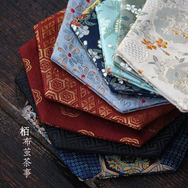 mats & pads chinese cotton and linen sashiko fabric placemats embroidered brocade wind coasters thermal insulation placemat
mats & pads chinese cotton and linen sashiko fabric placemats embroidered brocade wind coasters thermal insulation placemat