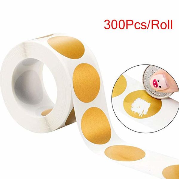 party decoration 300pcs 1inch round scratch-off stickers halloween gift scratch off labels sticker for wedding baby shower(gold)
party decoration 300pcs 1inch round scratch-off stickers halloween gift scratch off labels sticker for wedding baby shower(gold)