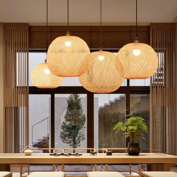 pendant lamps chinese hand woven bamboo ball lights living room decoration hanging lamp ceiling chandelier home decor lighting fixture
pendant lamps chinese hand woven bamboo ball lights living room decoration hanging lamp ceiling chandelier home decor lighting fixture