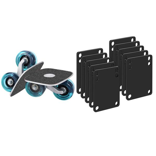 skateboarding 20 pcs 3mm skateboard riser pads longboard rise & 1 portable drift board skates anti-slip plate
skateboarding 20 pcs 3mm skateboard riser pads longboard rise & 1 portable drift board skates anti-slip plate
