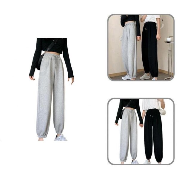 women's pants & capris ultra soft trendy drawstring high waist sweatpants skin-friendly casual thickened for dating, Black;white
women's pants & capris ultra soft trendy drawstring high waist sweatpants skin-friendly casual thickened for dating, Black;white