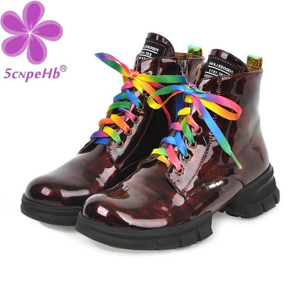 boots girls brand female autumn winter shoes children students thick british style women with rainbow shoelaces, Black
boots girls brand female autumn winter shoes children students thick british style women with rainbow shoelaces, Black