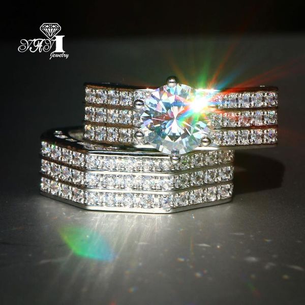 wedding rings 2 pcs yayi jewelry fashion princess cut 4.7 ct white zircon silver color engagement set party, Slivery;golden
wedding rings 2 pcs yayi jewelry fashion princess cut 4.7 ct white zircon silver color engagement set party, Slivery;golden