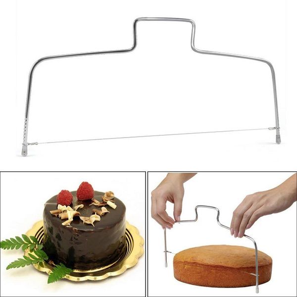 other bakeware 1pc double line cake cut slicer adjustable stainless steel device decorating mold diy kitchen cooking tool
other bakeware 1pc double line cake cut slicer adjustable stainless steel device decorating mold diy kitchen cooking tool