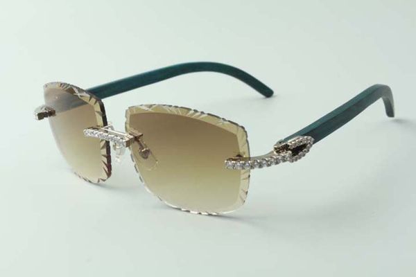 2021 designers sunglasses 3524023 endless diamonds cuts lens natural teal wooden temples glasses, size: 58-18-135mm, White;black
2021 designers sunglasses 3524023 endless diamonds cuts lens natural teal wooden temples glasses, size: 58-18-135mm, White;black