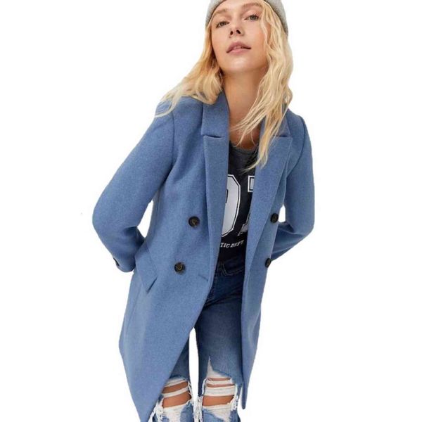 women wool cool spanish music symbol women's solid color suit collar coat high-end tweed, Black
women wool cool spanish music symbol women's solid color suit collar coat high-end tweed, Black