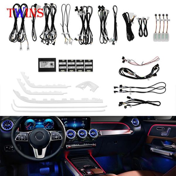 interior&external lights inter door ambient light for mercede glb b a gla cla class 2021 64 color car turbine outlet led luminous cover co-p
interior&external lights inter door ambient light for mercede glb b a gla cla class 2021 64 color car turbine outlet led luminous cover co-p