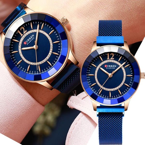 wristwatches curren women quartz watch fashion ladies girls bracelet wristwatch milanese band magnetic buckle waterproof watches gift, Slivery;brown
wristwatches curren women quartz watch fashion ladies girls bracelet wristwatch milanese band magnetic buckle waterproof watches gift, Slivery;brown