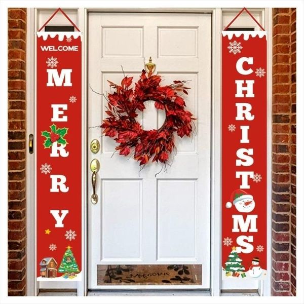 party decoration christmas day porch door banner decorations suitable for family hanging ornaments
party decoration christmas day porch door banner decorations suitable for family hanging ornaments