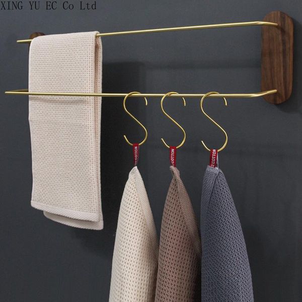 towel racks punch-toilet rack black walnut bathroom brass hanger single hand storage shelf decoration
towel racks punch-toilet rack black walnut bathroom brass hanger single hand storage shelf decoration