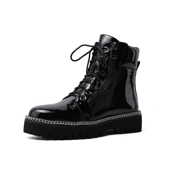 asumer er autumn winter ladies fashion shoes current zip toe round foot women's boots, Black
asumer er autumn winter ladies fashion shoes current zip toe round foot women's boots, Black