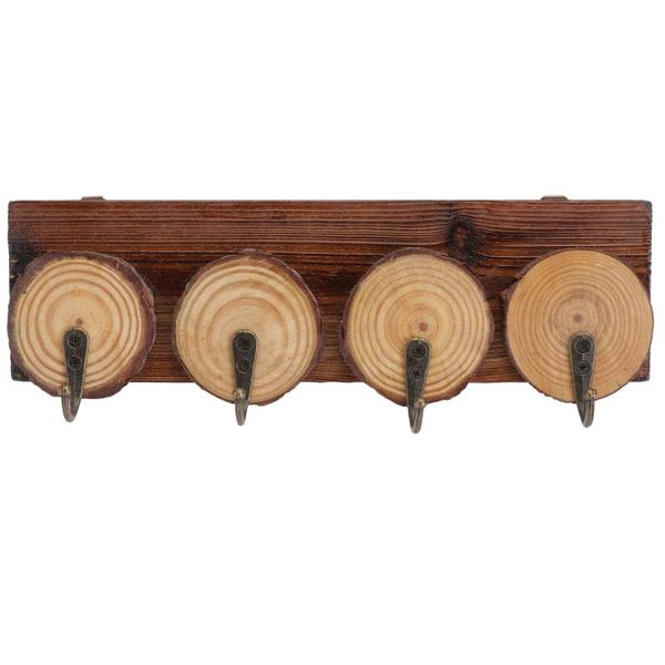 hooks & rails 1pc decorative wood wall hanger coat key porch wall-mounted multifunctional storage holder row hook
hooks & rails 1pc decorative wood wall hanger coat key porch wall-mounted multifunctional storage holder row hook