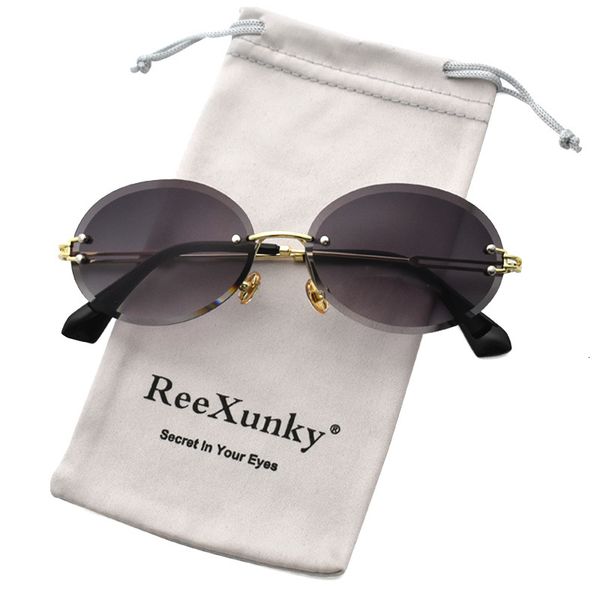 2021 summer fashion rimless oval sunglasses women 2021 small frame elegant sun glasses ladies gradient shades holiday uv400 sunglass, White;black
2021 summer fashion rimless oval sunglasses women 2021 small frame elegant sun glasses ladies gradient shades holiday uv400 sunglass, White;black