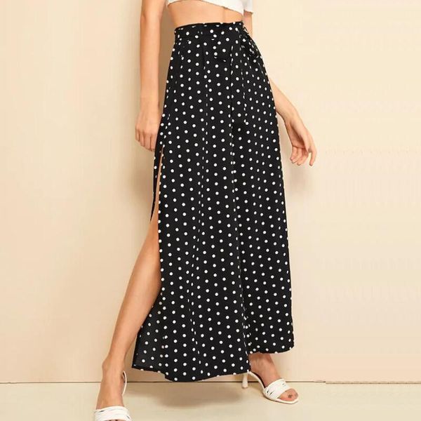 women's pants & capris women ladies palazzo trousers plain flared wide leg with belt loose casual leggins polka dot baggy pantalon femm, Black;white
women's pants & capris women ladies palazzo trousers plain flared wide leg with belt loose casual leggins polka dot baggy pantalon femm, Black;white