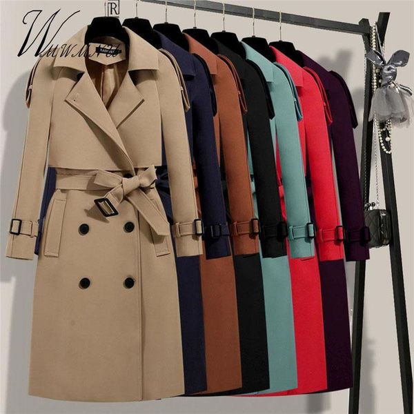 women's trench coats women jackets classic plus size 2021 spring coat casual slim waist belt windbreaker korean fashion clothes outerwe, Tan;black
women's trench coats women jackets classic plus size 2021 spring coat casual slim waist belt windbreaker korean fashion clothes outerwe, Tan;black