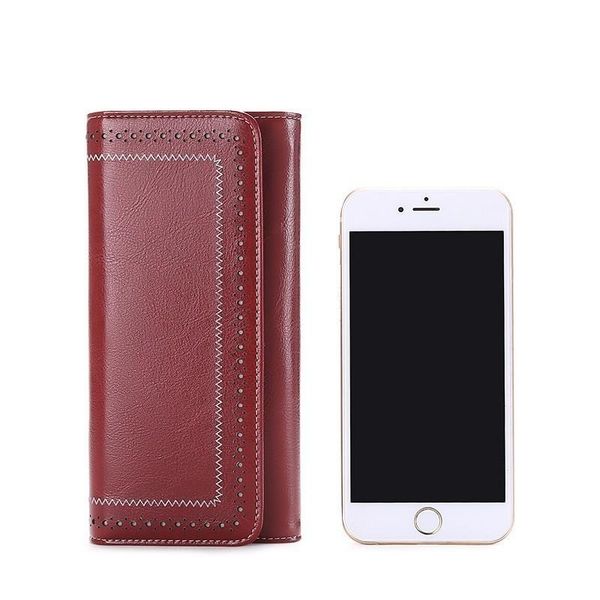 wallets genuine leather women hollow out purse long large capacity wallet ladies coin zipper phone pocket, Red;black
wallets genuine leather women hollow out purse long large capacity wallet ladies coin zipper phone pocket, Red;black