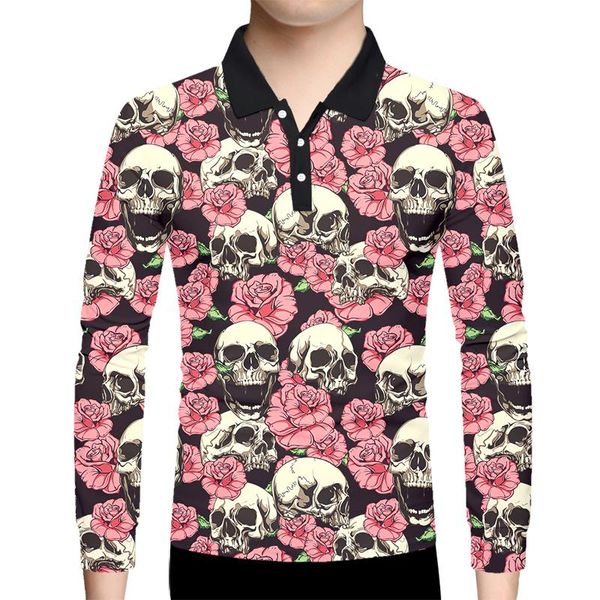 men's polos ogkb eu size hip hop 3d long sleeve t shirt skull printed shirts summer pink flowers harajuku drop, White;black
men's polos ogkb eu size hip hop 3d long sleeve t shirt skull printed shirts summer pink flowers harajuku drop, White;black